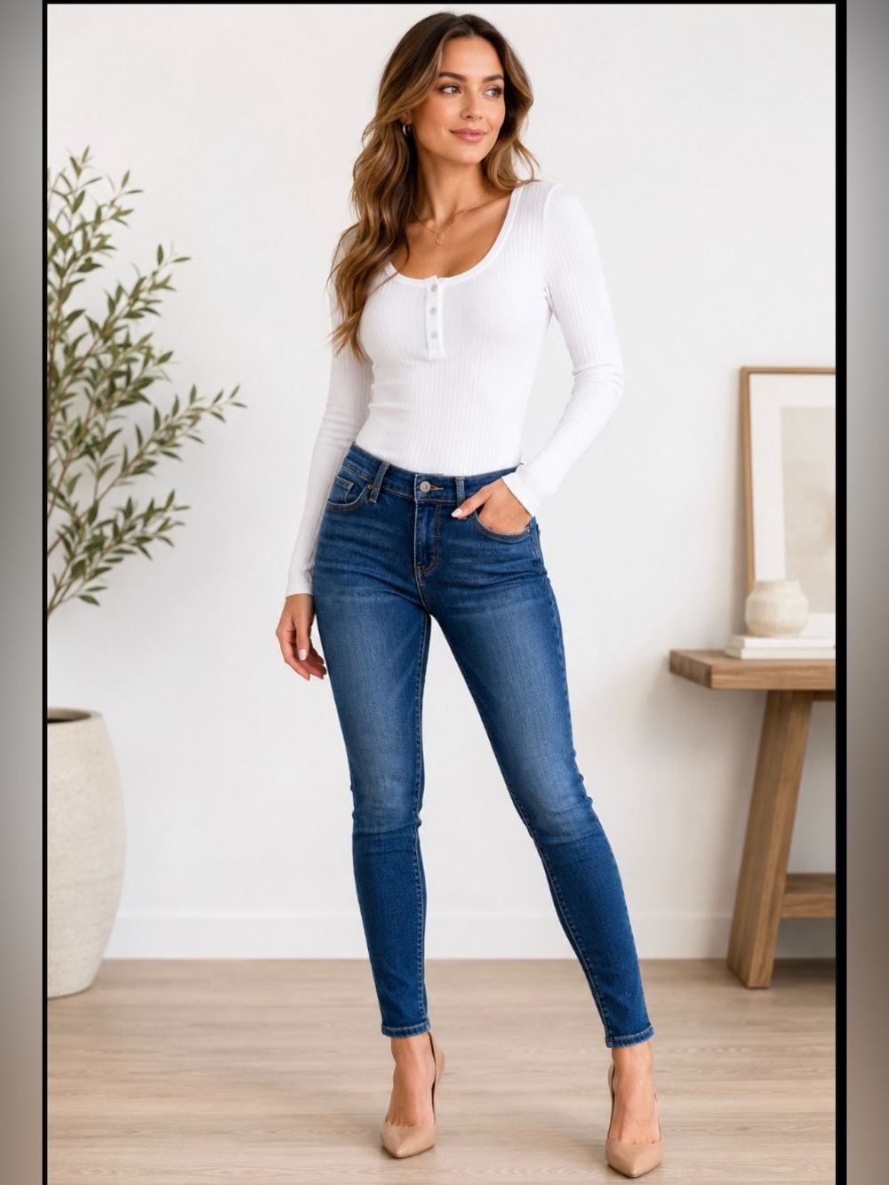 Lucky Brand Charlie Skinny Jeans Size 6/28
